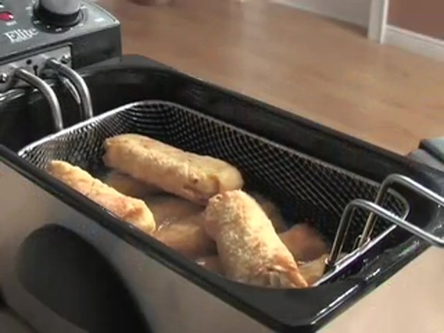 Maxi - Matic&reg; Stainless Steel 3 1/2 - qt. Immersion Deep Fryer  - image 2 from the video